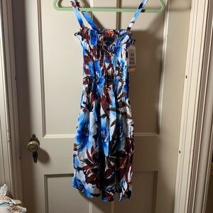 Blue summer dress (M)